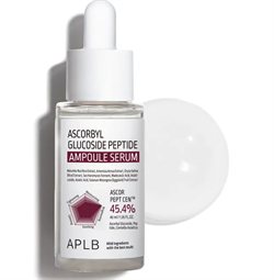 APLB Cыворотка с витамином С и пептидами Ascorbyl Glucoside Peptide Ampoule Serum, 40 мл 3k622upjiZk25JMpx61Jn0 - фото 19484