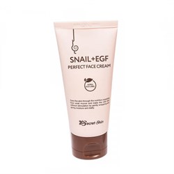 Secret Skin Крем для лица с муцином улитки Secret Skin Snail + EGF Perfect Face Cream 50ml rFL82HlXhsSwvTWFxp1uZ1 - фото 19659