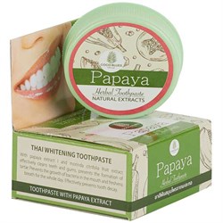 COCO BLUES Тайская травяная зубная паста с экстрактом папайи, 30 гр OqmxyID6gu15tWZedLkKJ1 - фото 19997