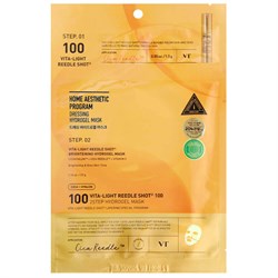 VT Cosmetics Осветляющая гидрогелевая маска с микроиглами Vita-Light Reedle Shot 100 2Step Hydrogel Mask nWq1gPRrjL6QLSOflTgDY3 - фото 20241