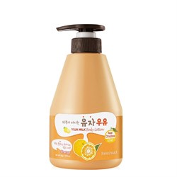 Welcos Лосьон для тела с экстрактом юдзу Kwailnara Yuja Milk Body Lotion, 560г qwvcNAThi9PMAl4OTPP-73 - фото 20291