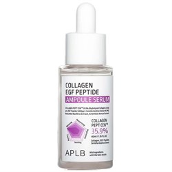 APLB Ампульная сыворотка для упругости кожи с пептидами Collagen EGF Peptide Ampoule Serum, 40мл Ec2YzJJpiB8faqkzpRVVt3 - фото 20327
