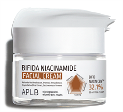 APLB Крем для лица бифидо-ниацинамидный BIFIDA NIACINAMIDE FACIAL CREAM, 55мл qMdJImcrh32rPCBLqC3BC3 - фото 20336