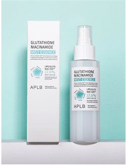 APLB Мист-эссенция с глутатионом и ниацинамидом для ровного тона Glutathione Niacinamide Mist Essence, 105 мл lyTSFcg2iB04Ru1w-hmea2 - фото 20344