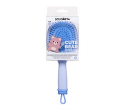 Solomeya Расческа массажная для волос милый мишка, голубая / Cute Bear Massage Hair Brush Blue wXVPMWI9hhjNJID7oNwIW3 - фото 20371