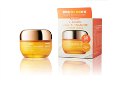 SKIN627 Крем для лица с витаминами и ниацинамидом Vitamin with Niacinamide Intense Cream, 50 мл BV6AYIP9gWFg6LMswG4rG0 - фото 20940