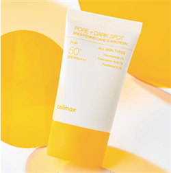 Celimax Осветляющий солнцезащитный крем SPF50 Pore + Dark Spot Brightening Care Sunscreen, 50 мл iwoFMucHiJ0bA1B6zffmv1 - фото 21000