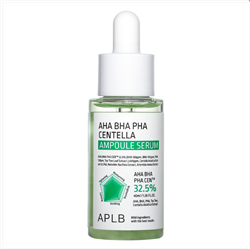 APLB Сыворотка с центеллой и кислотами AHA BHA PHA CENTELLA AMPOULE SERUM (40 мл) IO4eHzHFi98Oy5zZ3Uinn1 - фото 21262