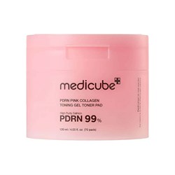 Medicube Гелевые тонер-пэды с ПДРН и коллагеном PDRN Pink Collagen Toning Gel Toner Pad, 70шт+120мл эссенция 7k2Uf7B7gXmx--YeoTAWX2 - фото 21360