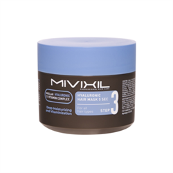 MIVIXIL Маска для волос гиалуроновая Hyaluronic hair mask 5 sec, 300мл adAJWQogj3JYXxxcEavo70 - фото 21414