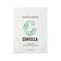 Spark&Glow Тканевая маска для лица с центеллой Soothing Mask With Centella Asiatica Extract dsKKrCe8iKJ9IeeLssdzv3 - фото 21436