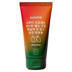 Ayoume Крем для рук с персиком и манго Fruity refreshing light hand cream with peach and mango extracts, 60мл 3SA8qAAQgOtNammXdveSN1 - фото 21505