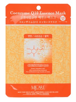 Mijin Маска тканевая для лица Коэнзим MJ Care Coenzyme Q10 Essence Mask 23гр WDxD2PbyiOdp98RwpBzjW0 - фото 21531