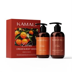 Kamali Набор уходовый Citrus Cream&Body (Гель для душа + крем для тела) wzFH0Iu9hJksUvppS16Ac0 - фото 21749