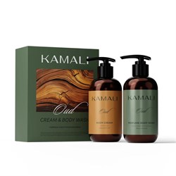 Kamali Набор уходовый Oud Cream&Body (Гель для душа + крем для тела) uRG-EjQogl4myb3s4V-Vs0 - фото 21751