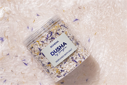 DUSHA Соль морская с шиммером и цветами для ванны "Bohema", 600г JLzMDpD3ibln3EBPs5y352 - фото 21788