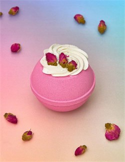 DUSHA Бомба-чаша для ванны "AmorAmor",с белой пеной и розами, 320г N8XiYXoijxXtuRZDxriY40 - фото 21794