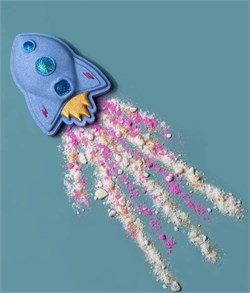 DUSHA Бомбочка для ванны "Ракета" с шиммером,180г QFUHnADyjviG2oLjWKvRM1 - фото 21807