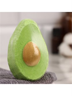 Бомбочка для ванн «авокадо» с ароматом клубники, 80 г GdzX8k2NgXS0xu6wZS74F0