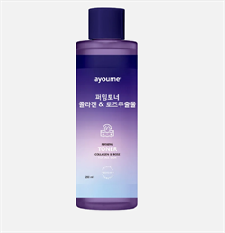 Ayoume Тонер укрепляющий с коллагеном и экстрактом розы Collagen & Rose, 250мл 4PHnjV7bihvp1nl1UmDIT3