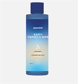 Ayoume Тонер увлажняющий с алое и гиалуроновой кислотой Hyaluronic Acid & Aloe, 250мл 6JLnWaXYi5jz7hHtZZFp62