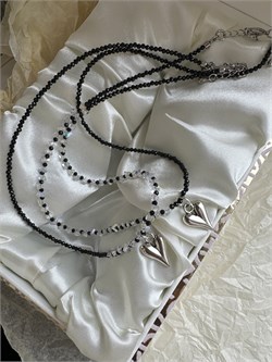 Чокер с серебряным сердцем ExQwhxyRi5fz8VLn0SiYz2