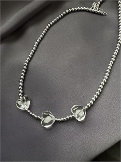 Чокер из серебр.гематита с прозрачными сердцами 81sVJ0G3gxkGB9QwEk3Bg2