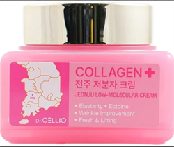 Dr. CELLIO  Крем для лица с низкомоллекулярным коллагеном Чхонджу PLUS JEONJU LOW MOLECULAR COLLAGEN CREAM  75мл LgmxHT4ghOJ7I0OJHbHUf2
