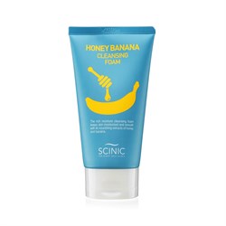Scinic Питательная пенка для умывания с медом и бананом Honey Banana Cleansing Foam - фото 7609