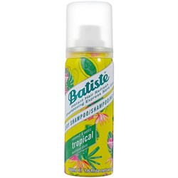 Batiste Сухой шампунь для волос тропический аромат Tropical, 50 мл - фото 7631