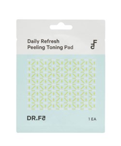 DR.F5 Тонизирующие пэды для глубокого очищения  Dr.F5 Daily Refresh Peeling Toning Pad 1шт*3г - фото 8117