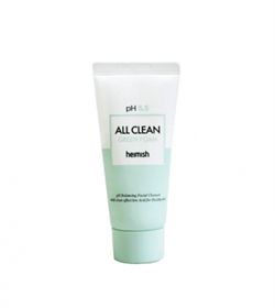 Heimish Слабокислотный гель для умывания для чувствительной кожи pH 5.5 All Clean Green Foam 30 мл - фото 8209