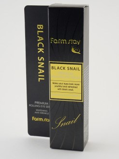 Farm Stay Роликовая сыворотка для глаз с улиткой  Black Snail Premium Rolling Eye Serum 25 мл - фото 8476