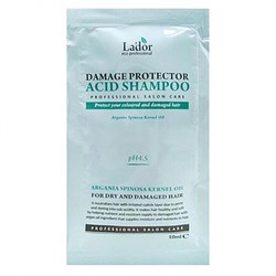 Lador Шампунь  Damaged Protector Acid Shampoo Pouch. (пробник) 10 ml. - фото 8503