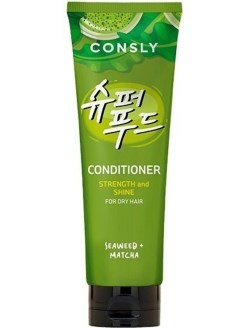 CONSLY Кондиционер  с экстрактом водорослей и зеленого чая Матча для силы и блеска волос Seaweed&Matcha Conditioner,250 мл - фото 8950