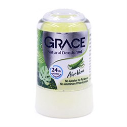 Grace Кристаллический дезодорант Алоэ вера, 70 г - фото 9124