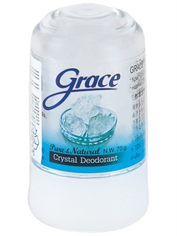 Grace кристаллический дезодорант натуральная свежесть, 70 г - фото 9127