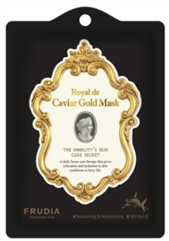 FRUDIA  Омолаживающая маска с экстрактом икры и золотом Royal de Caviar Gold Mask, 20мл - фото 9902