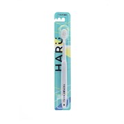 TRIMAY Зубная щетка с антибактериальным покрытием  HARU White Toothbrush 1 шт