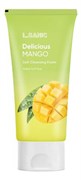 L.SANIC Очищающая пенка для умывания с экстрактом манго Delicious Mango Soft Cleansing Foam 150мл