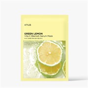 Anua Осветляющая тканевая маска Green Lemon Vita C Blemish Serum Mask