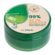 The Saem Увлажняющий универсальный гель алоэ Jeju Fresh aloe soothing gel 99%, 300 мл