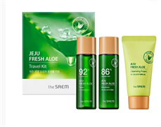 The Saem Набор для лица с алоэ (пенка, тонер, эмульсия) Jeju Fresh Aloe Travel Kit 5DeSjjRzhOJJiKrrYrgTh3