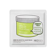 Neogen Очищающий пилинг-пэд с зелёным чаем и кислотами  Green Tea Moist PHA Gauze Peeling Pad uNlb3U52hu1y96bS8NAld0