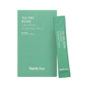 FARM STAY Успокаивающая ночная маска с экстрактом чайного дереваTEA TREE BIOME CALMING SLEEPING PACK, 4 мл lOq1gNhAgCtZ0MowQvsON3