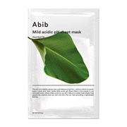 Abib Успокаивающая слабокислотная маска с хауттюйнией Mild Acidic pH Sheet Heartleaf Fit Mask 16vgxmwxhkbsKsUkCdmT80