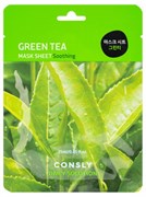 Consly Тонизирующая тканевая маска с экстрактом листьев зелёного чая Daily Solution Green Tea Mask Sheet dZEXsYWDi7xxTjtsySokj3