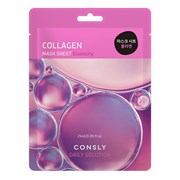 Consly Разглаживающая тканевая маска с гидролизованным морским коллагеном Daily Solution Collagen Mask Sheet nIbtga52gR8YbDEwggYbD0