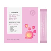 Trimay БАД с морским коллагеном,вит.С и гиалурон.к-й BeautriWell Premium Collagen,упак.30 шт GoDYahonhyt3Syuh9cRT72