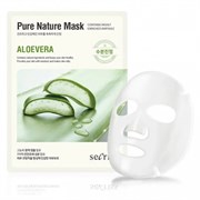 Anskin Secriss Успокаивающая маска для лица тканевая Алоэ Pure Nature Mask Pack Aloevera, 25 мл bh4AJwtigVAI6tieW9Cid0